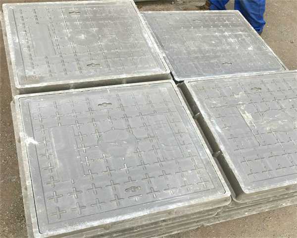 球墨铸铁防沉降式井盖安装 分离式防沉降球墨铸铁井盖底座