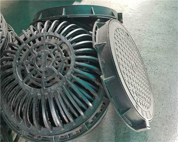 承重型雨水圆井加字定做 承重雨水井盖